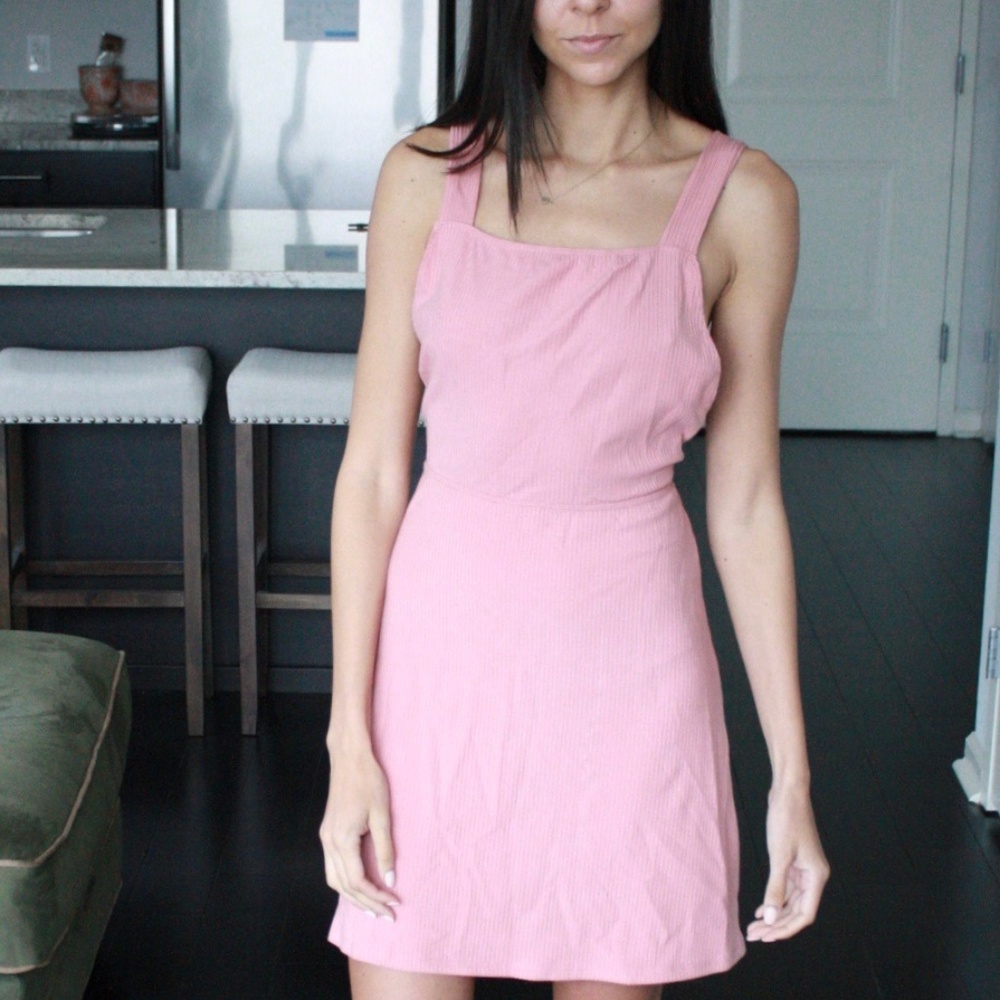 Reformation Pink Summer Dress